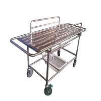 Hospital Stainless Steel Patient Stretcher Trolley,Medical Patient Trolley