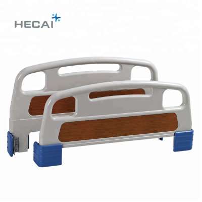 Blow molding PP plastic hospital medical bed head and foot board