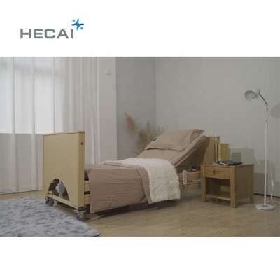 Hospital furniture 6 function electric home care bed medical nursing bed for old people Manufacturer's Direct Sales LS-EA5001