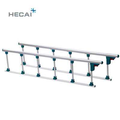 Factory wholesale high quality adjustable bed side rail guardrail for hospital bed