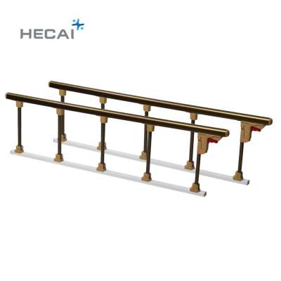 LS-1300A Aluminum alloy protective collapsible railing hospital bed side railing