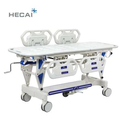 2019 hot sale Hospital manual emergency transportation patient stretcher trolley