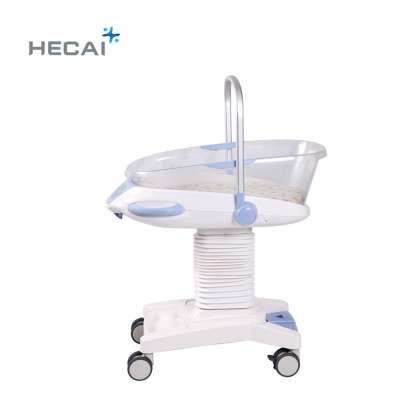 LS-4YC CE approved ABS hospital baby cart with height adjustable