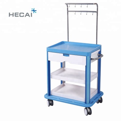 Factory hospital cart medical trolley with ABS basket LS-700D